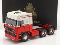 DAF 3600 SpaceCab Vrachtwagen 1986 Wit / rood 1:18 Road Kings