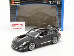 Porsche 911 (997) GT3 RS 4.0 Anno 2011 nero / argento 1:18 Bburago