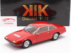 Ferrari 365 GT4 2+2 Byggeår 1972 rød 1:18 KK-Scale