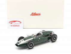 Jack Brabham Cooper T51 #12 Vincitore Britannico GP F1 Campione del mondo 1959 1:18 Schuco