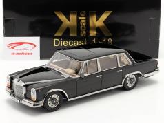 Mercedes-Benz 600 SWB (W100) Año de construcción 1963 negro 1:18 KK-Scale
