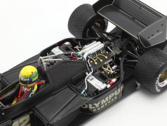 Ayrton Senna Lotus 97T #12 vincitore portoghese GP formula 1 1985 1:18 Premium X