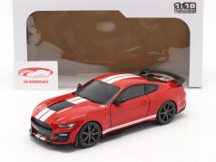 Ford Mustang Shelby GT500 Fast Track year 2020 red 1:18 Solido