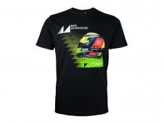 Mick Schumacher T-Shirt Vencedora 2019 Preto