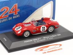 Ferrari TR60 #11 Vinder 24h LeMans 1960 Gendebien, Frere 1:43 Ixo