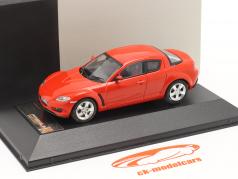 Mazda RX-8 Jaar 2003 rood 1:43 Premium X