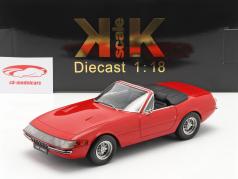 Ferrari 365 GTB/4 Daytona 可转换 系列 1 1969 红色的 1:18 KK-Scale