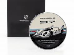 plaque Grille Porsche 917K Martini #22 gagnant 24h LeMans 1971