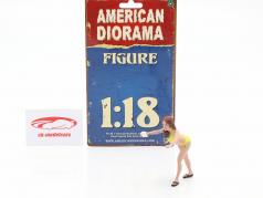 Bikini Car Wash Girl Stephanie figura 1:18 American Diorama