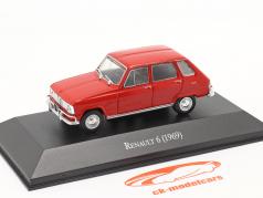 Renault 6 建设年份 1969 红色的 1:43 Altaya