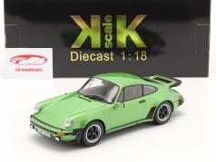 Porsche 911 (930) Turbo 3.0 建設年 1976 緑 メタリック 1:18 KK-Scale