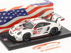 Porsche 911 RSR #911 3. GTLM klasse 24h Daytona 2020 Porsche GT Team 1:43 Spark