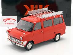Ford Transit Bus year 1965 Red 1:18 KK-Scale