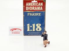 Race Day 系列 2  数字 #4  1:18 American Diorama