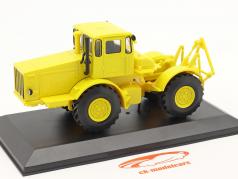 Kirovets K-700 tracteur Année de construction 1962-75 jaune 1:43 Hachette