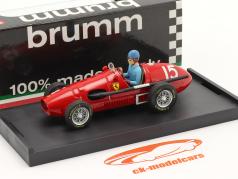 A. Ascari Ferrari 500F2 #15 Britanique GP formule 1 Champion du monde 1952 1:43 Brumm