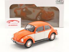 Volkswagen VW Beetle 1303 year 1974 orange / white 1:18 Solido