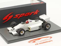 Marc Surer Arrows A6 #29 Sexto brasileño GP fórmula 1 1983 1:43 Spark