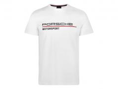 de los hombres Camiseta de manga corta Porsche Motorsport 2021 logo blanco
