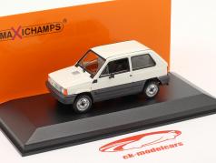 Fiat Panda Año de construcción 1980 crema blanco / gris 1:43 Minichamps