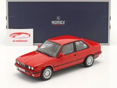 BMW 325i (E30) coupe year 1988 red 1:18 Norev