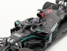 L. Hamilton Mercedes-AMG F1 W11 #44 vencedora turco GP Fórmula 1 Campeão mundial 2020 1:18 Minichamps