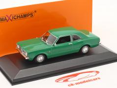 Ford Taunus 建设年份 1970 绿色 1:43 Minichamps
