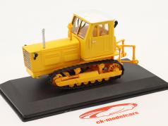 Altai T-4A Chain tractor 2nd generation 1970-1998 yellow 1:43 Hachette