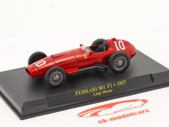 Luigi Musso Ferrari 801 #10 2ª França GP Fórmula 1 1957 1:43 Altaya