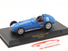 Louis Rosier Ferrari 375 #8 fórmula 1 1952 1:43 Altaya