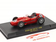 Mike Hawthorn Ferrari 246 #16 世界冠军 公式 1 1958 1:43 Altaya