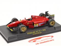 Gerhard Berger Ferrari 412T1 #28 формула 1 1994 1:43 Altaya