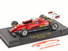 Didier Pironi Ferrari 126C2 #28 方式 1 1982 1:43 Altaya