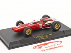 Ludovico Scarfiotti Ferrari 312/66 #6 vincitore italiano GP formula 1 1966 1:43 Altaya