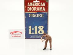 Race Day serie 1 figur #5 mekaniker 60&#39;erne 1:18 American Diorama