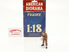 Race Day serie 1 figura #6 mecánico Años 60 1:18 American Diorama