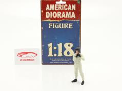 Race Day Serie 1 Figur #1 Rennfahrer 60er Jahre 1:18 American Diorama