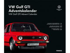 Volkswagen VW Golf GTI Calendrier de l'Avent: VW Golf GTI 1976 rouge 1:43 Franzis