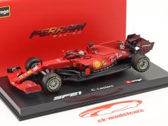 Charles Leclerc Ferrari SF21 #16 fórmula 1 2021 1:43 Bburago