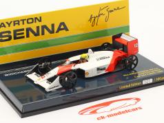 Ayrton Senna McLaren MP4/4 Setup Wheels #12 公式 1 1988 1:43 迷你冠军