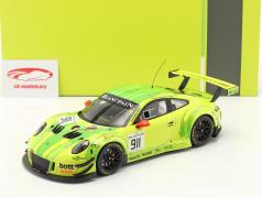 Porsche 911 GT3 R #911 Blancpain GT Series Monza 2018 Manthey Grello 1:18 Ixo