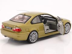 BMW M3 (E46) Год постройки 2000 Феникс желтый 1:18 Solido