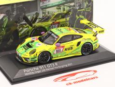 Porsche 911 GT3 R #911 vencedora 24h Nürburgring 2021 Manthey Grello 1:43 Minichamps