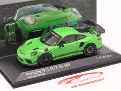 Porsche 911 (991 II) GT3 RS MR Manthey Racing зеленый 1:43 Minichamps