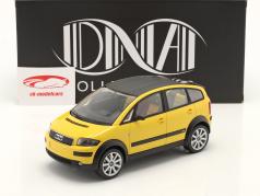 Audi A2 (8Z) colour.storm 建设年份 2003 Imola 黄色的 1:18 DNA Collectibles