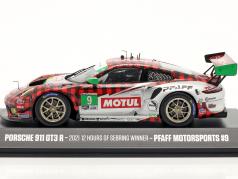Porsche 911 GT3 R #9 Classe Vincitore 12h Sebring 2021 Pfaff Motorsport 1:43 Spark