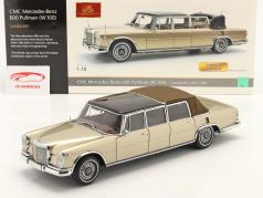 Mercedes-Benz 600 Pullman Landaulet (W100) 1965-81 beige / Marrone 1:18 CMC