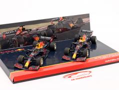 Verstappen #33 & Perez #11 2-Car Set Red Bull Racing RB16B formula 1 2021 1:43 Minichamps