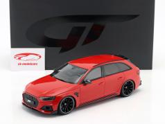Audi RS4-S (B9) Avant ABT Année de construction 2020 rouge 1:18 GT-Spirit