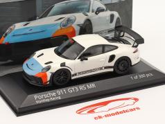 Porsche 911 (991 II) GT3 RS MR Manthey Racing blanco 1:43 Minichamps